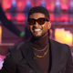 Usher onstage at the 2021 iHeartRadio Music Awards at The Dolby Theatre in Los Angeles, California.